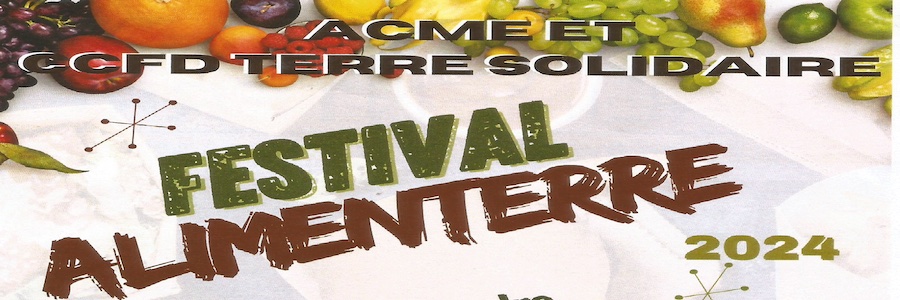 ACME et CCFD Terre solidaire présentent le Festival Alimenterre 2024